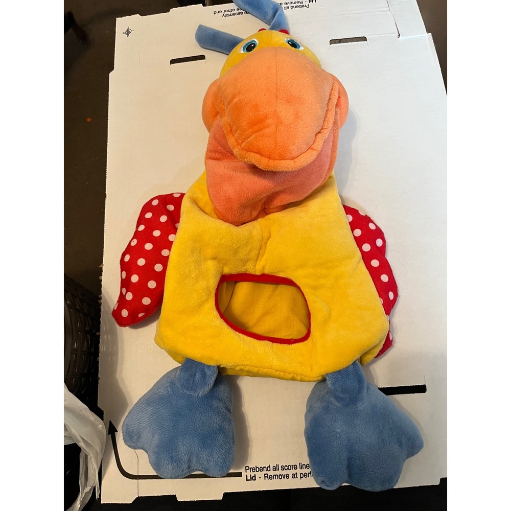 Melissa & Doug Ks Kids Hungry Pelican Learning Toy Plush 9154 Yellow Blue‎ Red